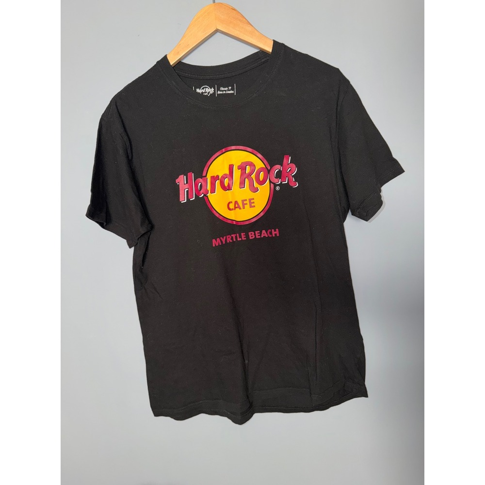 Hard Rock Cafe Myrtle Beach T Shirt Mens‎ Medium Black Classic 77 Born in London